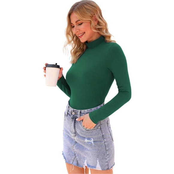 🆕️ Turtleneck high neck Long Sleeve
Bodysuit - Picture 5 of 6